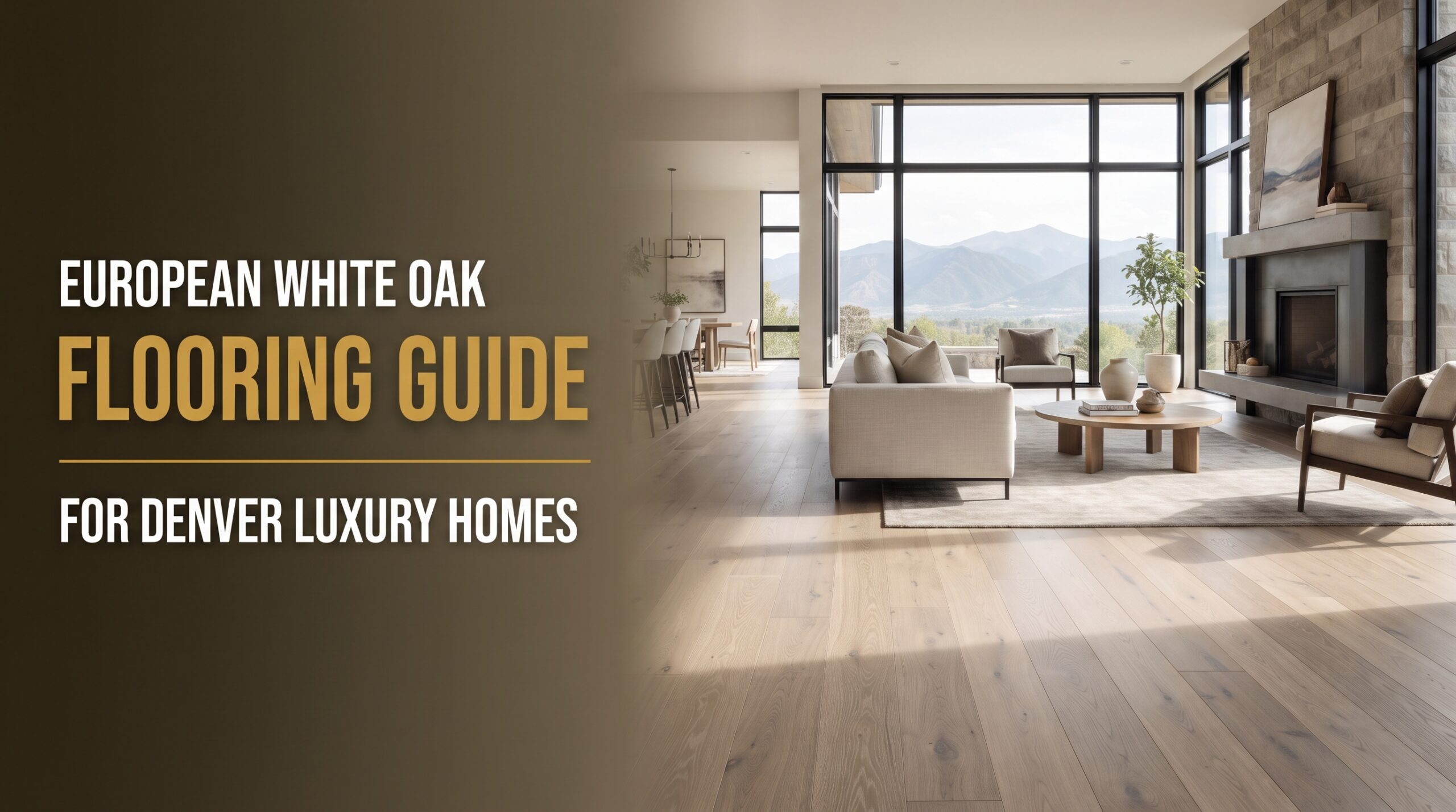 European White Oak Flooring Guide for Denver Luxury Homes