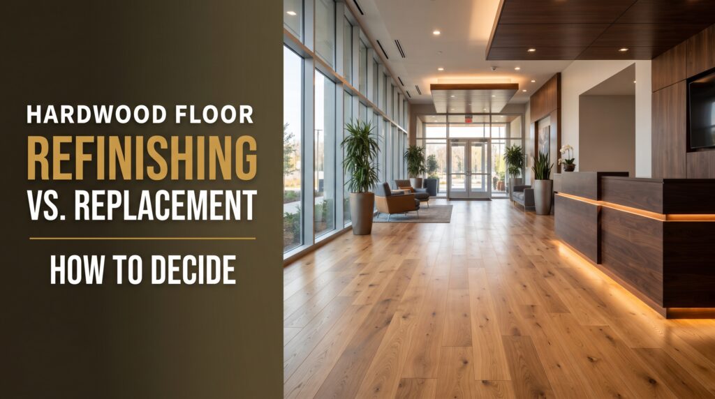 Hardwood Floor Refinishing vs. Replacement – How to Decide