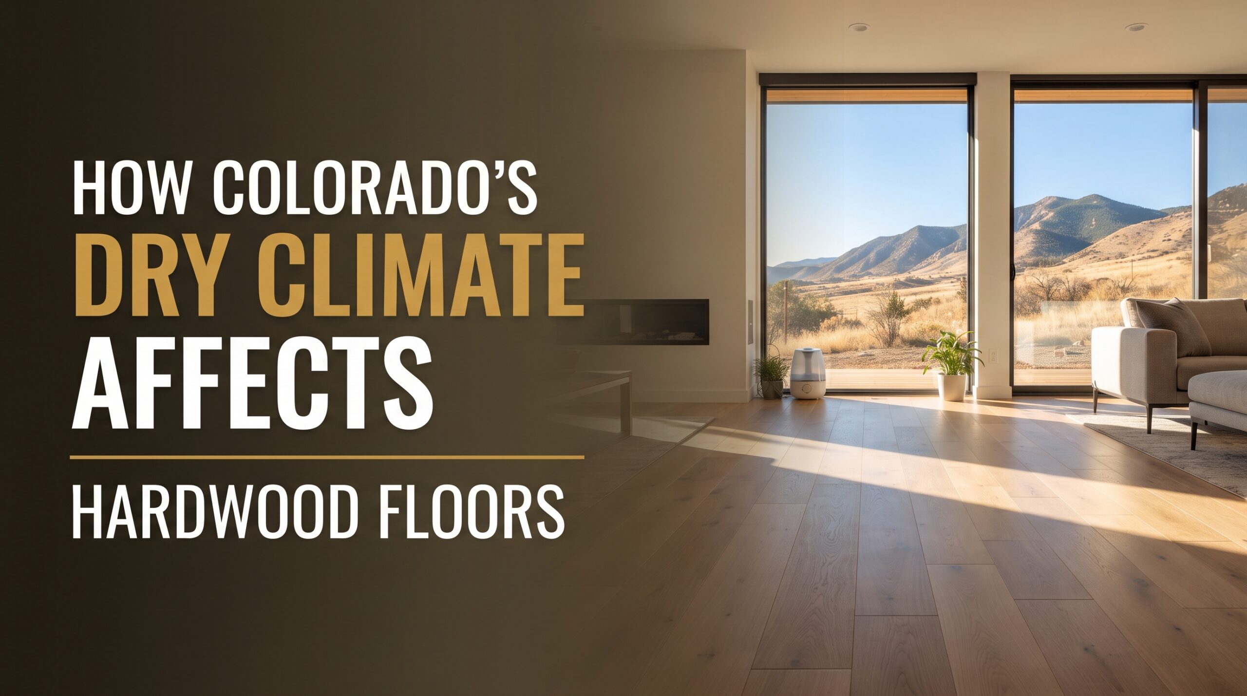 How Colorado's Dry Climate Affects Hardwood Floors