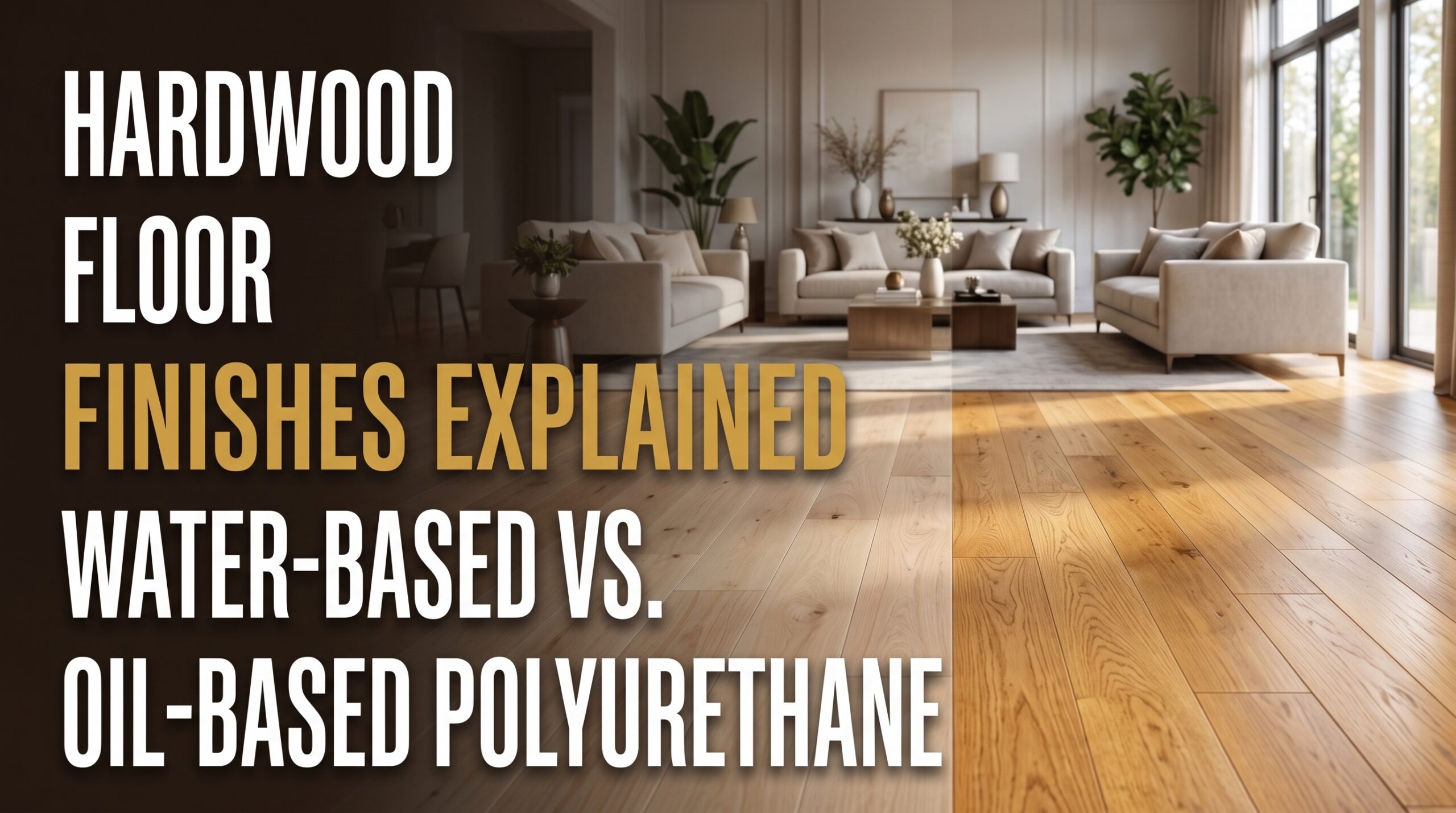 Hardwood Floor Finishes Explained Water-Based vs Oil-Based Polyurethane